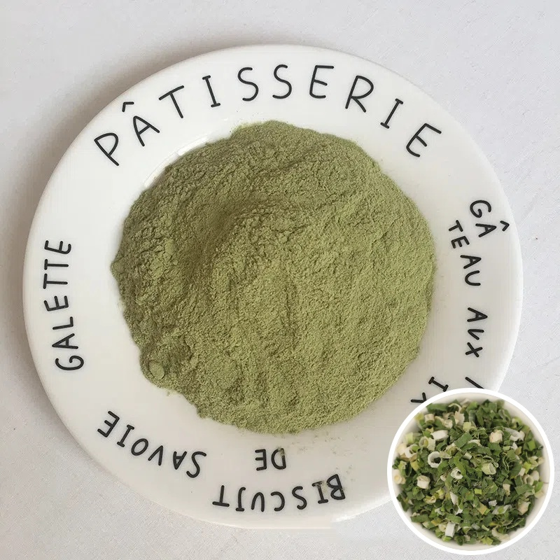 D016p Verduras Secas Polvo Natural de Cebolla Verde Deshidratada Polvo de Chalote