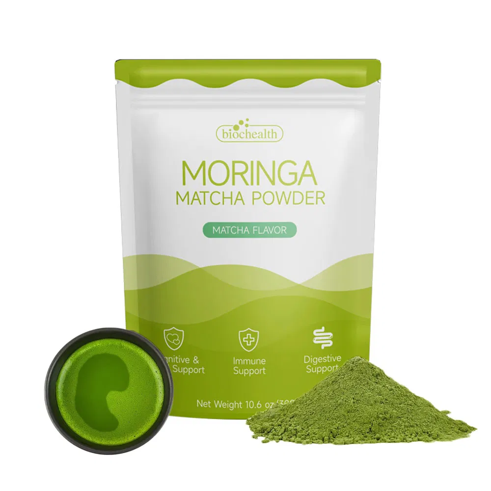Presentación y empaque del polvo de moringa