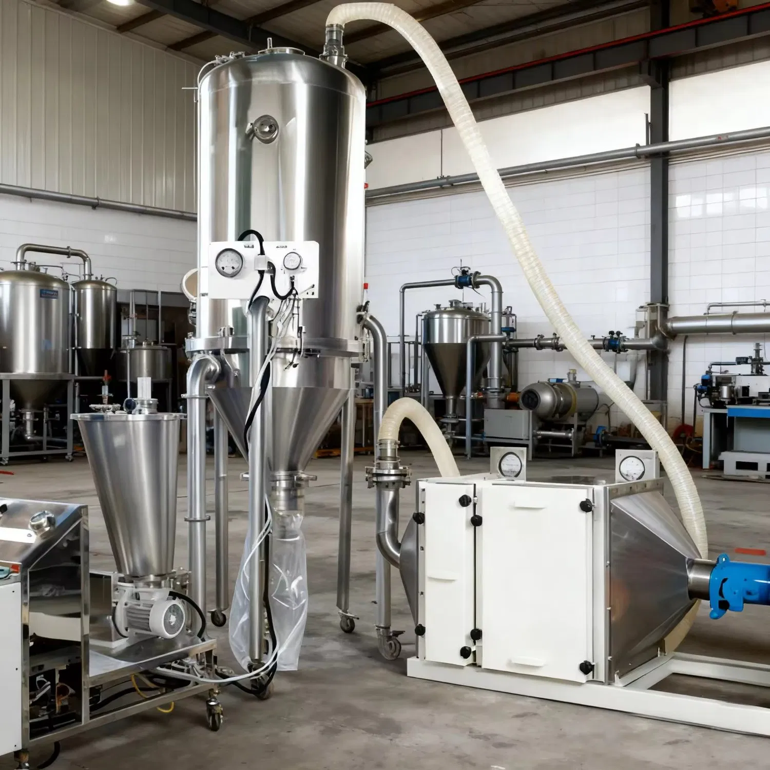 Pulverizador ultrafino industrial en polvo para producción a gran escala de especias