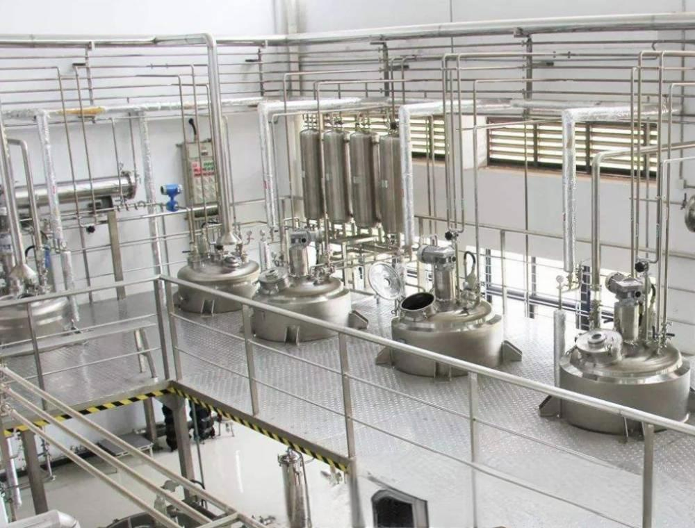 Pequeña línea de producción de extracción de péptidos de proteína de suero en polvo