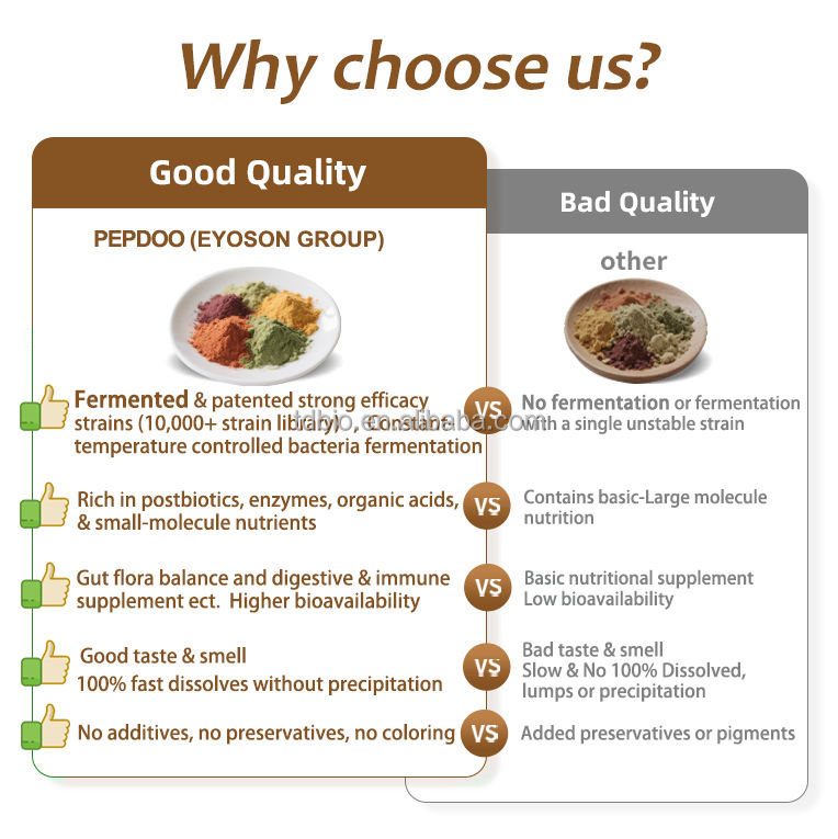Fabricante de enzimas de grado alimenticio, compuesto de fibra natural para adelgazar, polvo de enzimas de superalimentos de frutas y verduras