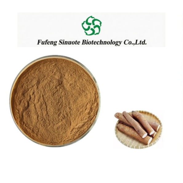 Proveedor de fábrica extracto en polvo de ñame chino silvestre soluble en agua de grado alimenticio rico en diosgenina