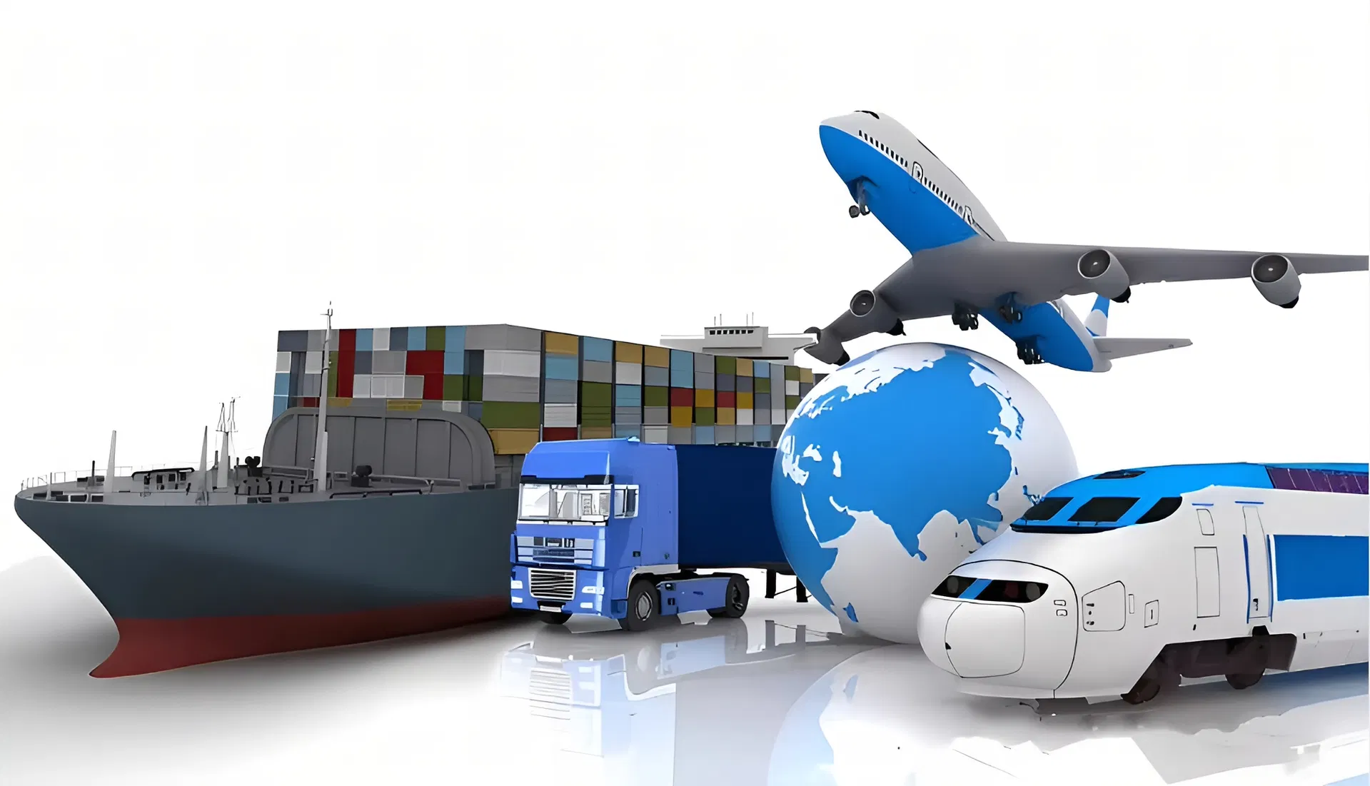 Embarque y caja de madera de exportación