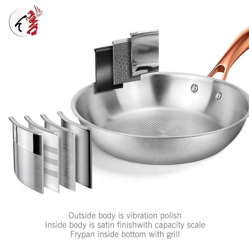 Wholesale 9pcs Classic Design Stainless Steel Cookware Kitchenware Metal Saucepan Cooking Pots and Casserole Pans