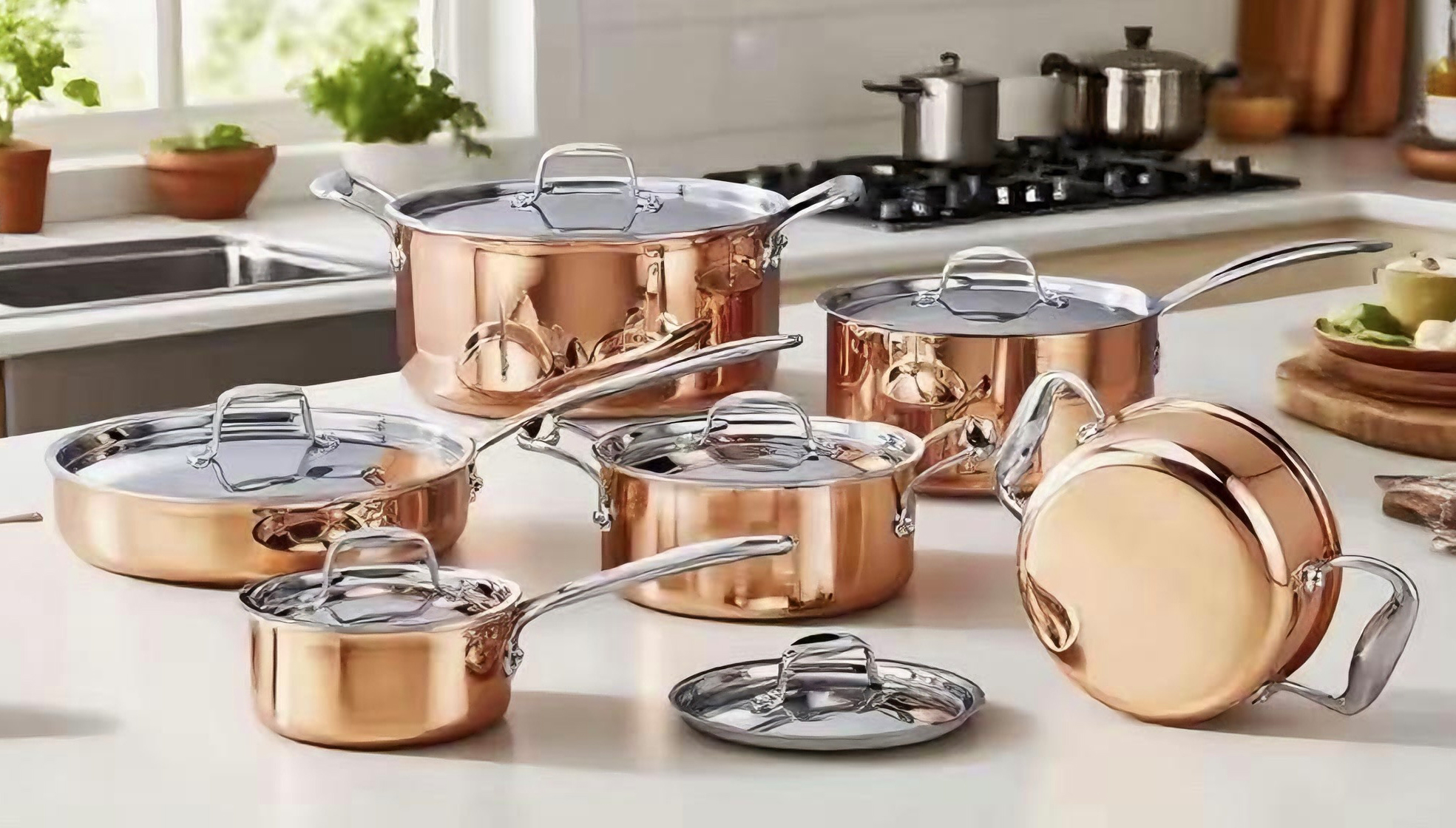 Copper Cookware Dimensions