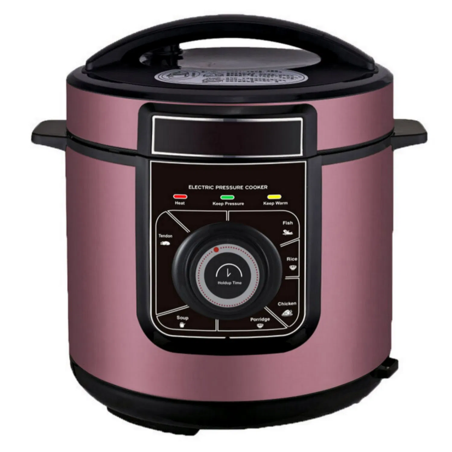 Voice Prompt Electric Pressure Cooker with LED Display and Child Lock Feature for Safe Family Use