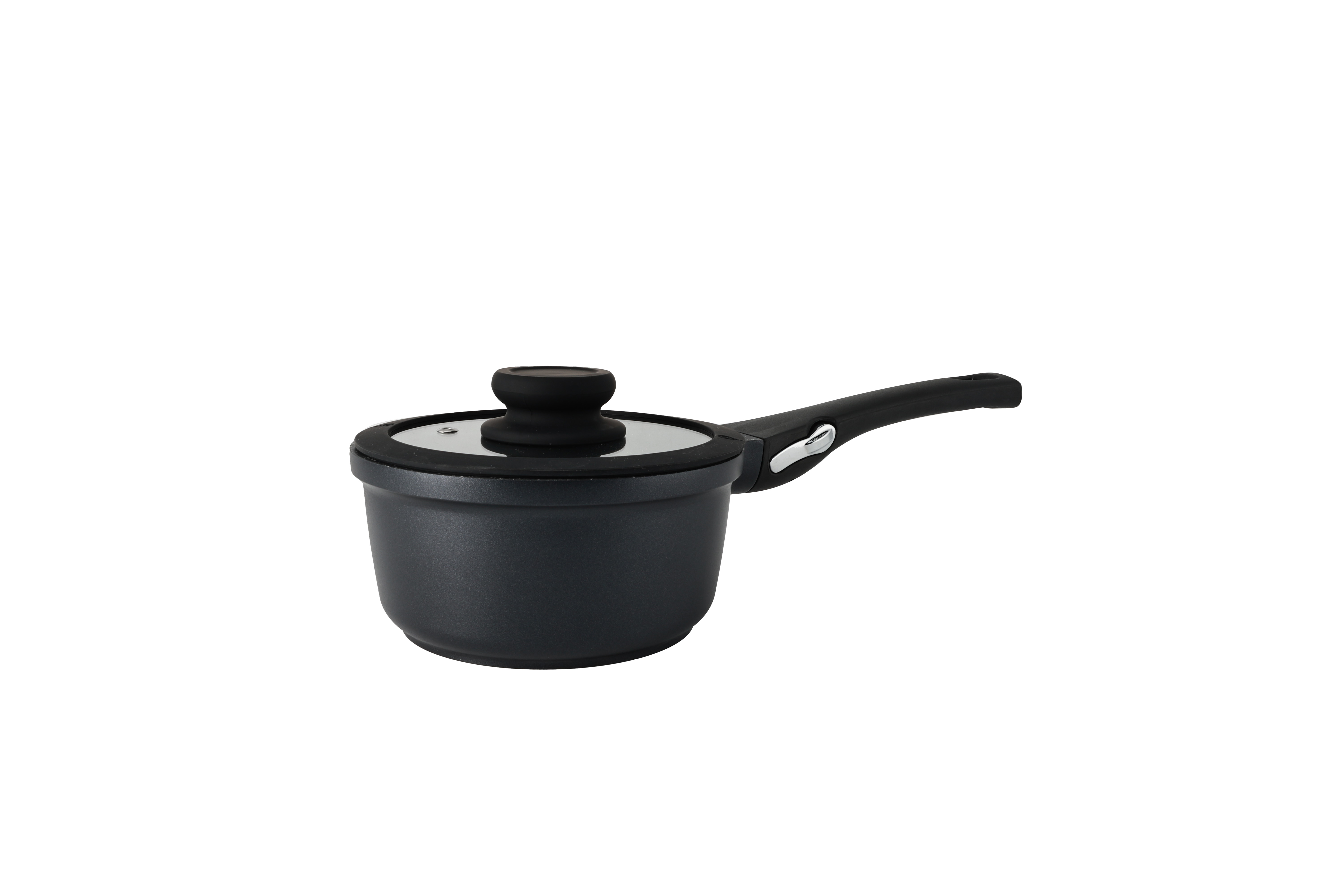 Luxurious Cookware Sets Ceramic Coating Pot Set Cooking Nonstick Black Aluminum Cookware Set