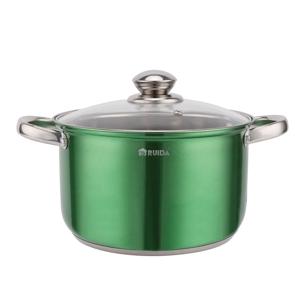 Good Quality Design Stainless Steel Cookware Casserole Pot with Lid