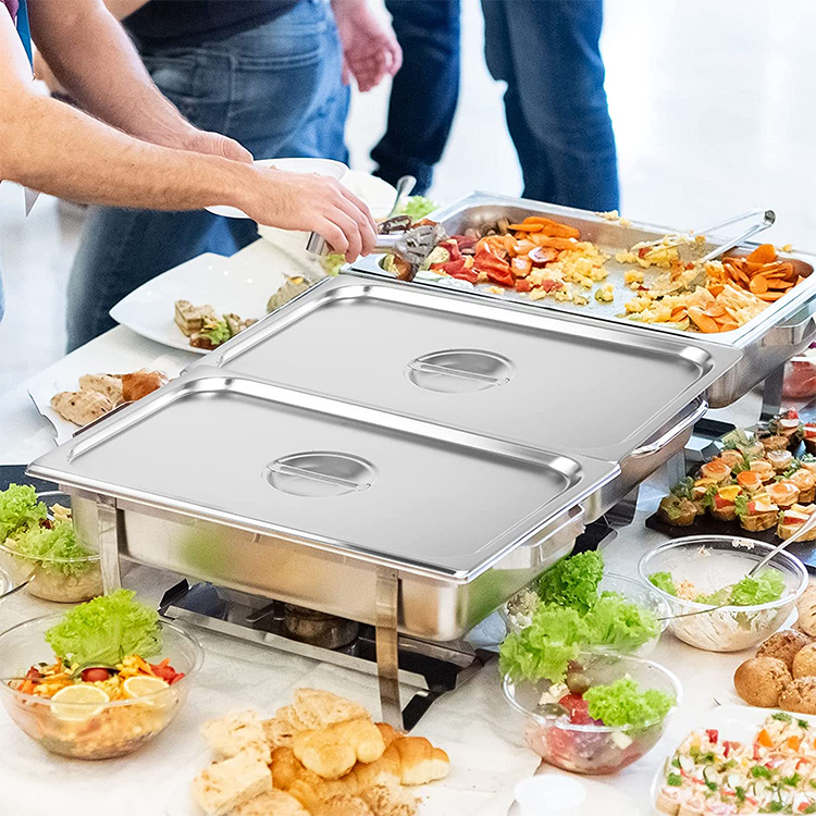 Factory Outlet Customization High Standard Custom 1/2 Gastronorm Pans Stainless Steel Gn Pan Food Container