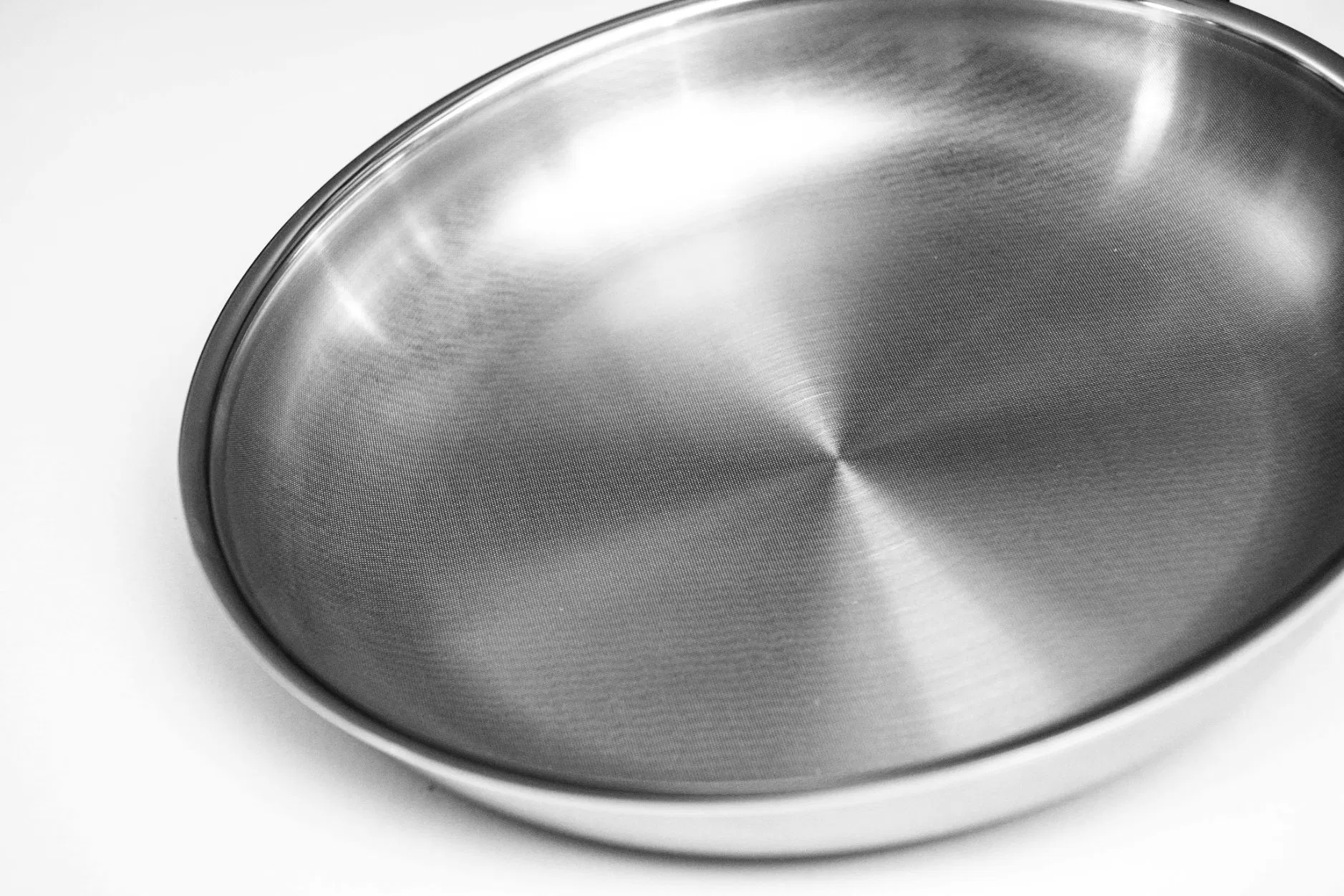 Exclusively Established Free Tri-Ply Stainless Steel Discoloring Proof Cookware 28cm Frying Pan