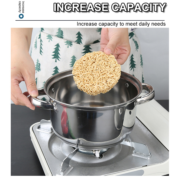 Premium Good Kitchen Cooking 10pcs 12pcs Thick Stainless Steel Non Stick Kitchenware Soup Pot Cookware Sets