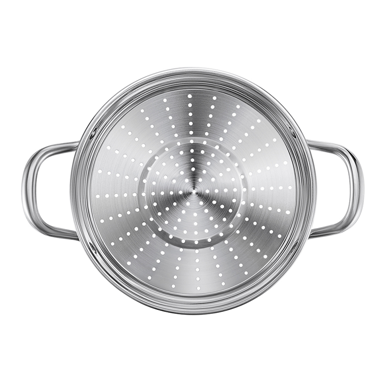 OEM 6L Capacity Multi-Purpose Retort Base Stainless Steel Double-wall Eco-friendly Steamer for All Stoves Gas/Natural Gas