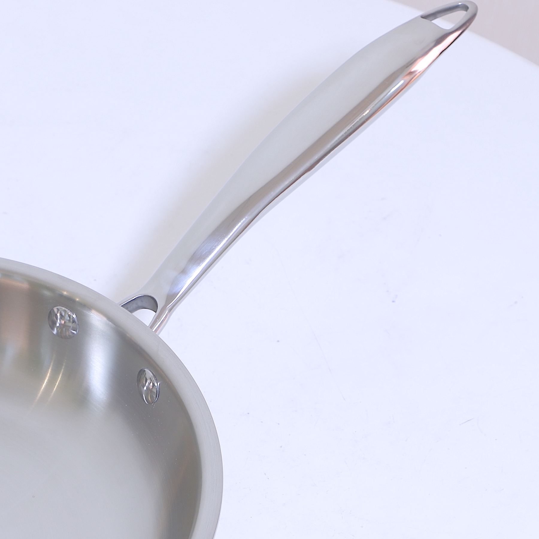Triply 3 Layer Stainless Steel Frying Cooking Fry Pan Set