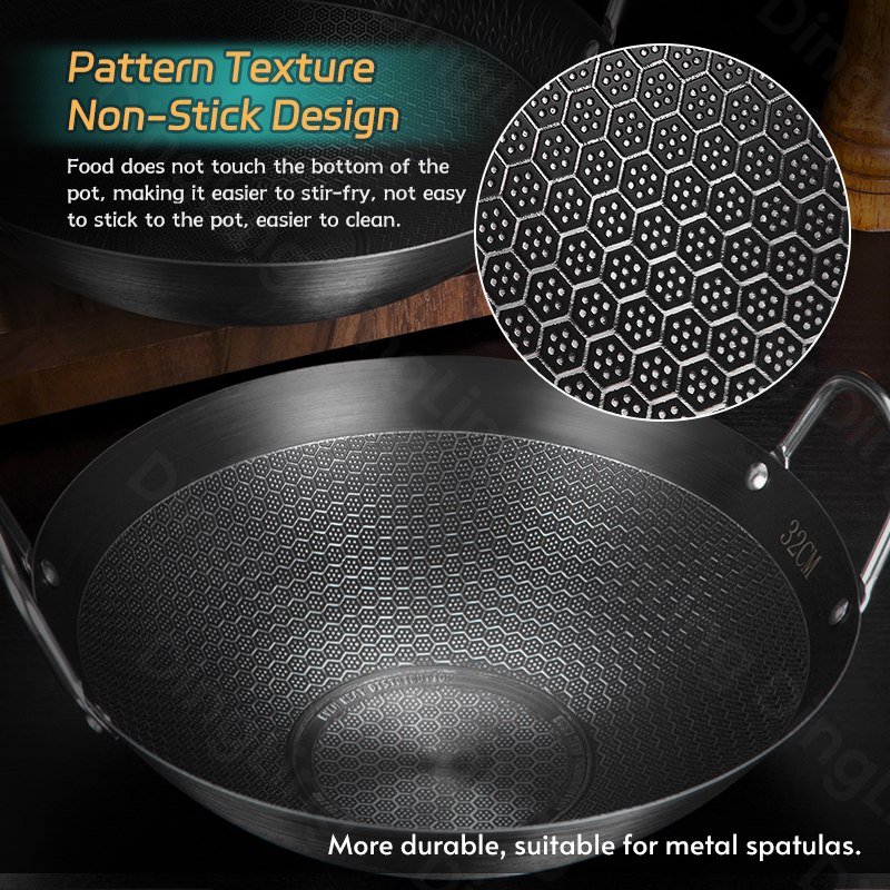 High Quality 304 Food Grade Stainless Steel Cookware Set Black Color Cooking Pot Frying Wok
