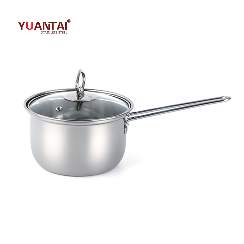 Stainless Steel Pan Set Non Stick Cookware Set Pot Soup Stock Cooking Utensil Customized 18 Pieces OEM LOGO Pans and Pots Set