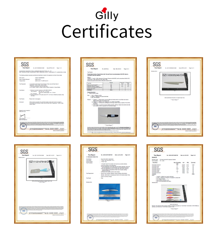 Certificates