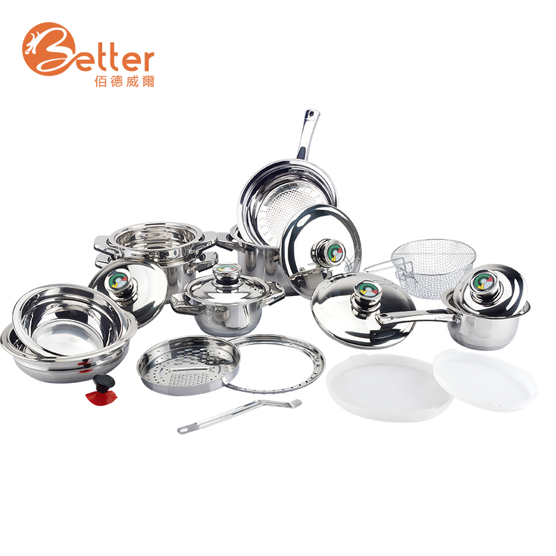 Premium Cookware Stainless Non Stick Cookware Set Kitchenware Cookware