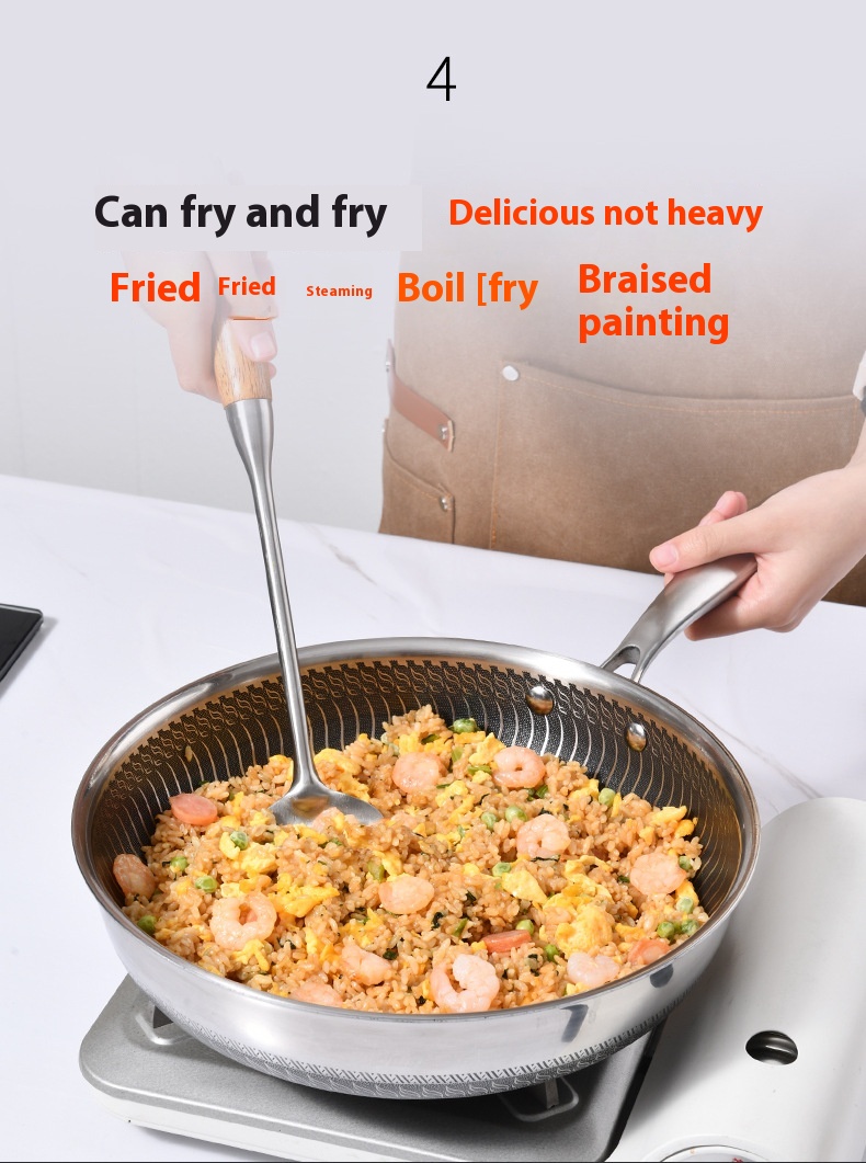 Honeycomb Wok Details 9