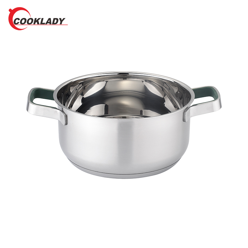 Factory Supply Professional Cooking Pot Set Induction Stainless Steel Cookware