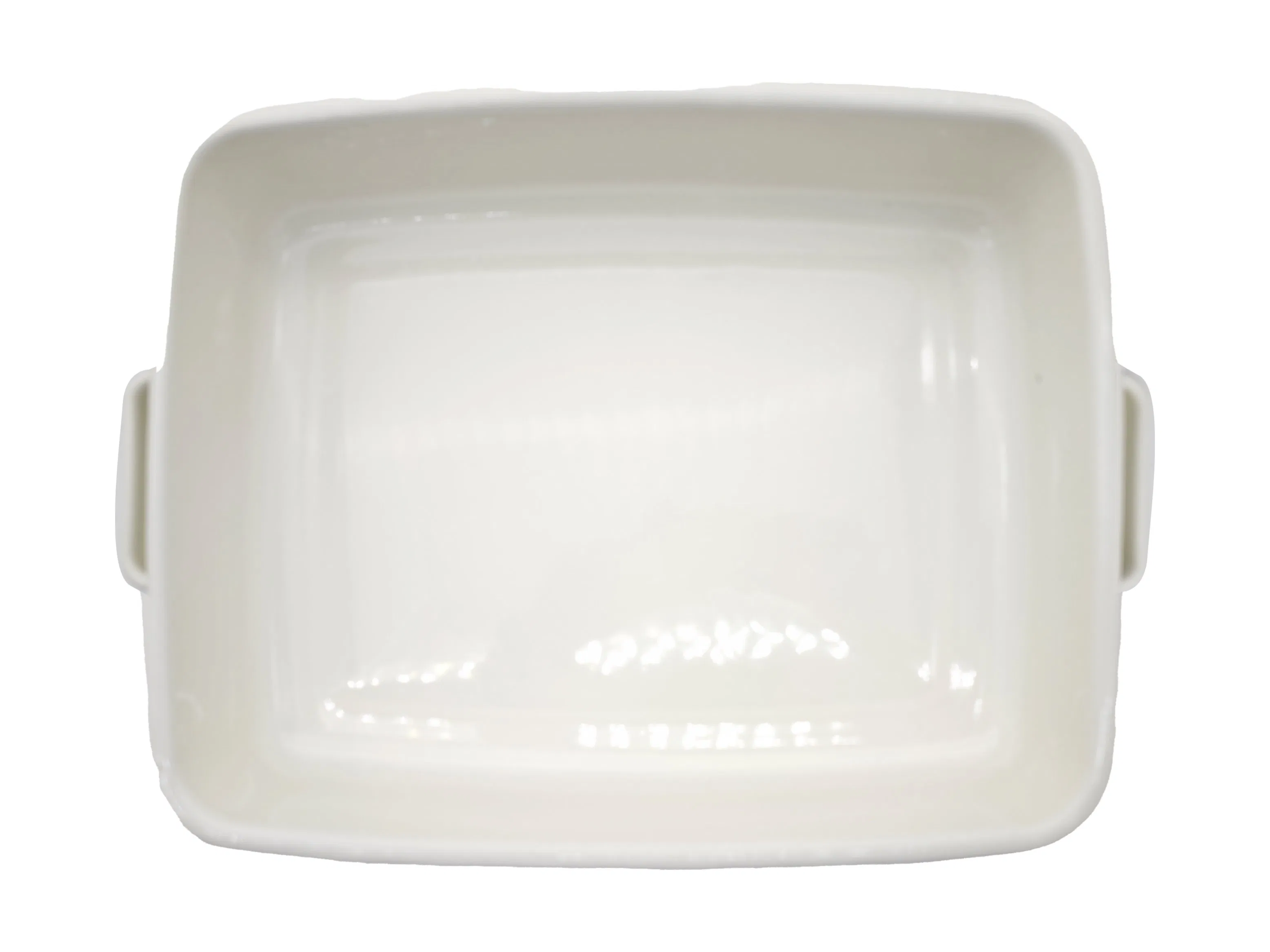 1.7L Enamel Baking Pan with Handles &amp; PE Cap, Roasting Tray for Baking Roasting Grilling Serving Home Kitchen Restaurant Use