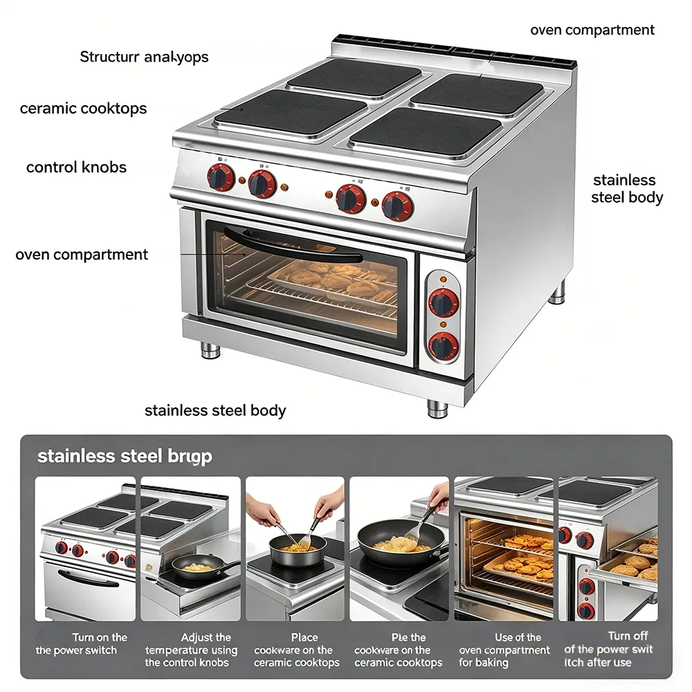 Industrial Gas Tilting Braising Pan