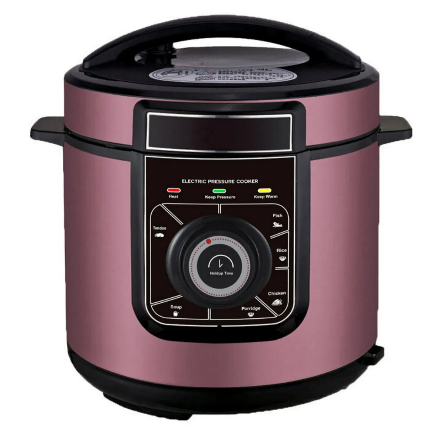 Stainless Steel Inner Pot Electric Pressure Cooker with Non-Stick Coating for Healthy Cooking and Easy Cleaning