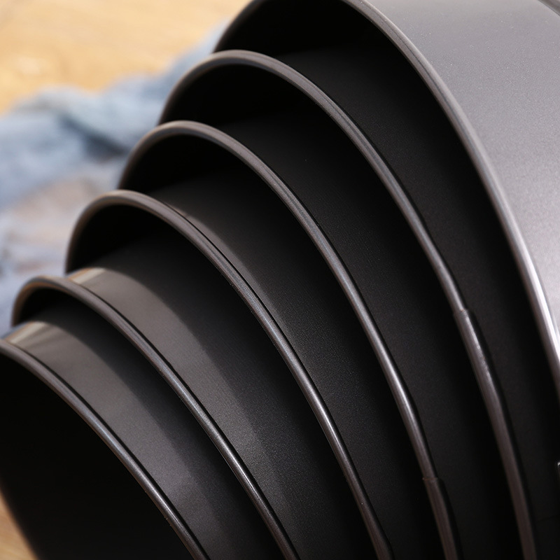 High Quality Round Shape Multiple Size Carbon Steel Cookie Pizza Baking Pan Bakeware Springform Pan