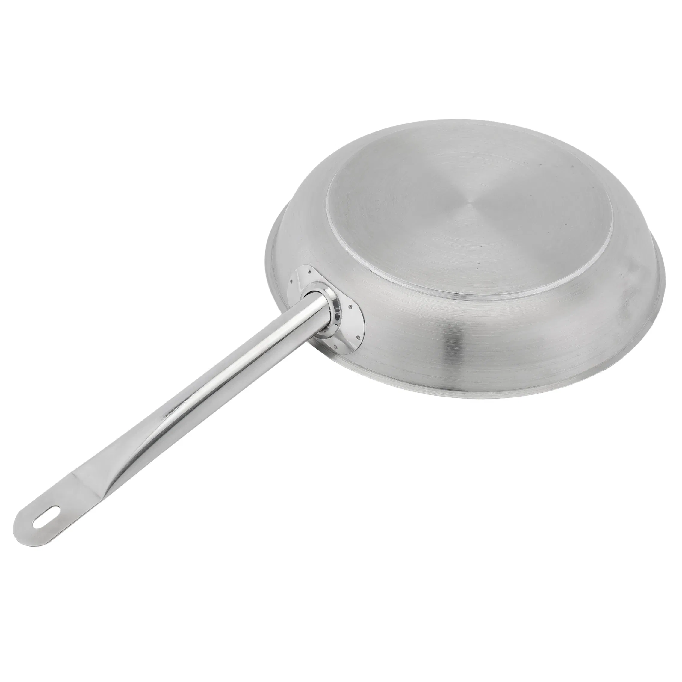 Factory Price Non Stick Stainless Steel Cookware Egg Poacher Frying Pan Set