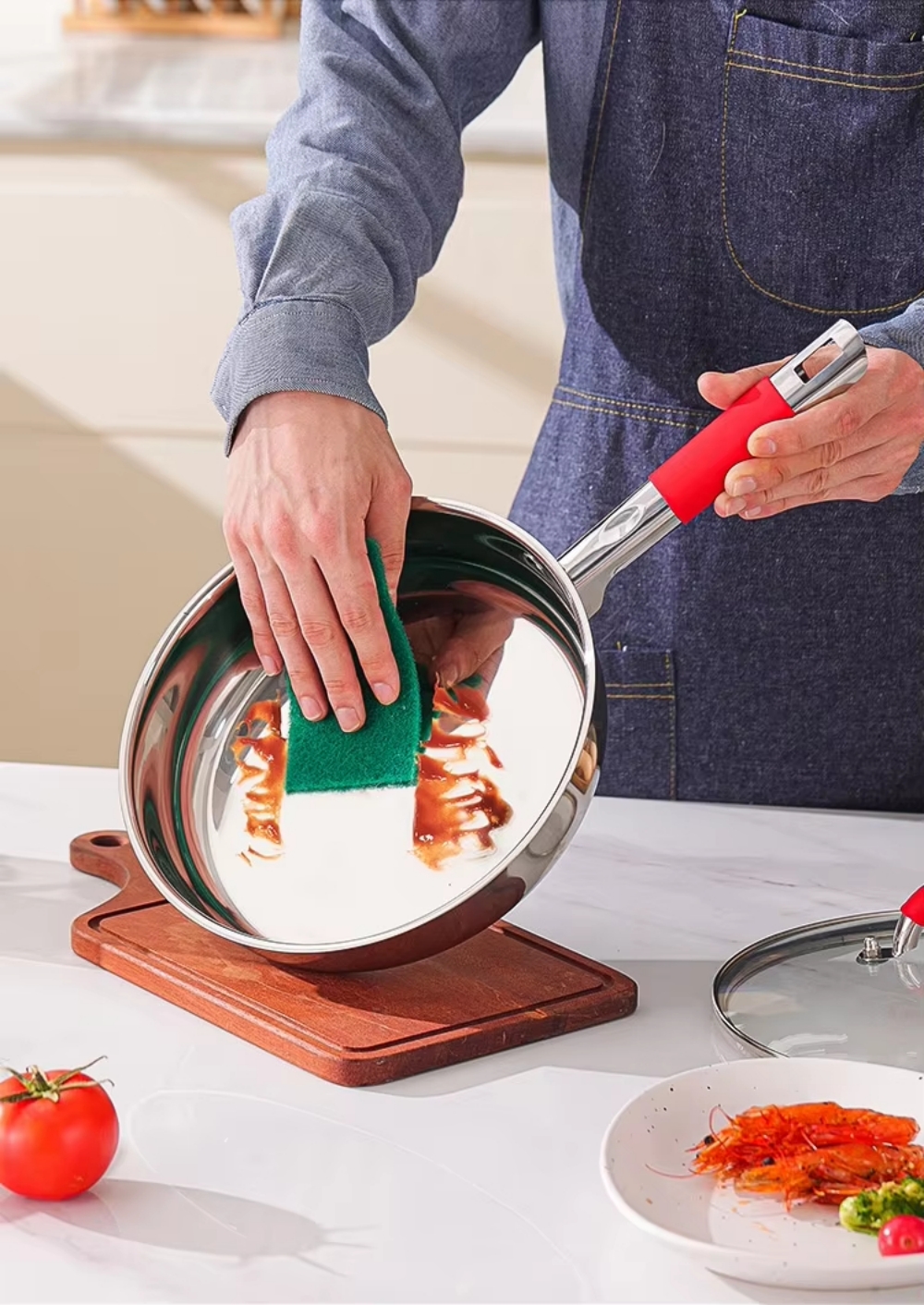 Stainless Steel Cookware Set Detail 5