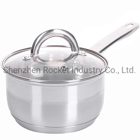 Morror Polishing Kitchen Casserole Stainless Steel Cookware Set Cooking Pot