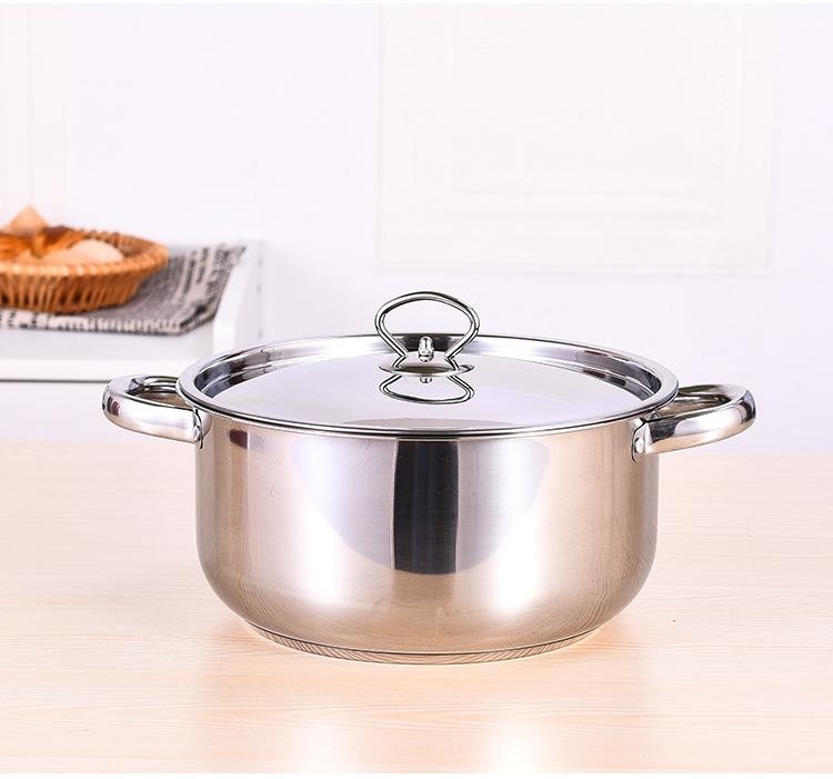 High Quality Stainless Steel Saucepan Set Mini Modern Style Non-Stick Cookware Set with Lid