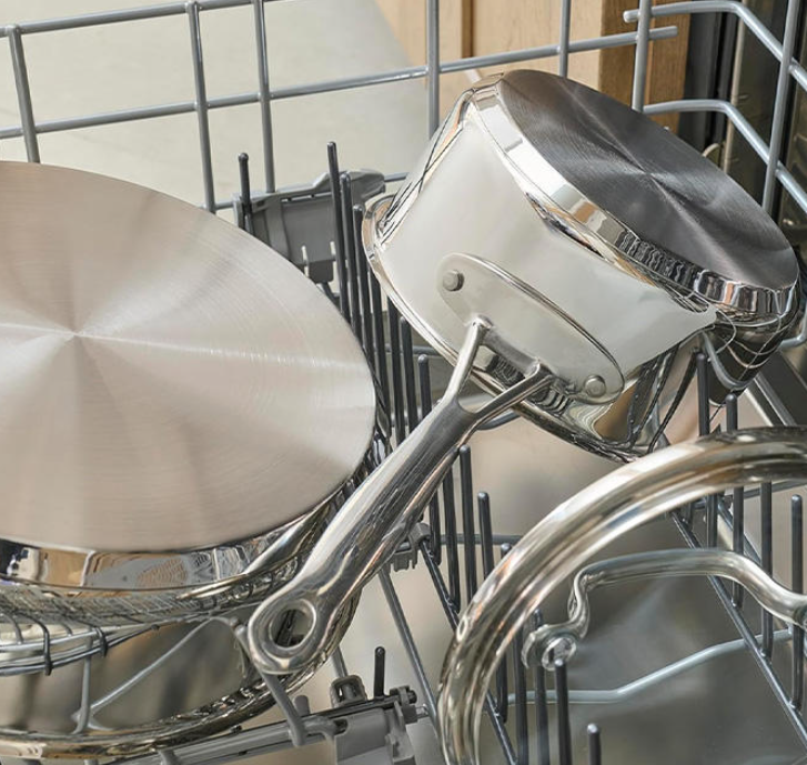 Premium Stainless Steel Kitchen Cookware Collection - Induction Ready Pot Set with Glass Lids &amp; Steamer Insert
