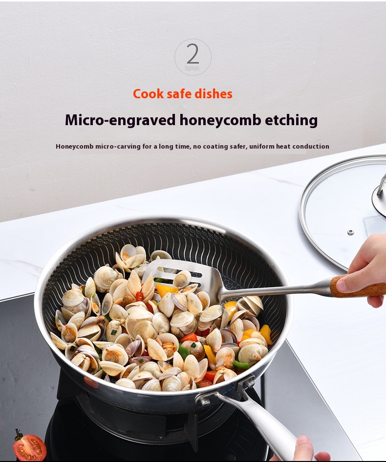 Honeycomb Wok Details 7