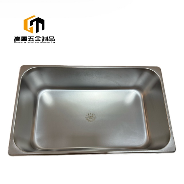 Hygienic Stainless Steel Kitchen Pan With Multiple Compartments Expert Steel Sheet Metal Fabrication