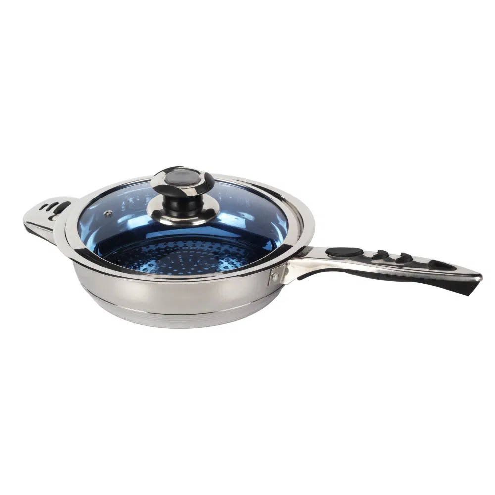 Multi-Ply Clad Base Cookware Stainless Steel Frying Pan