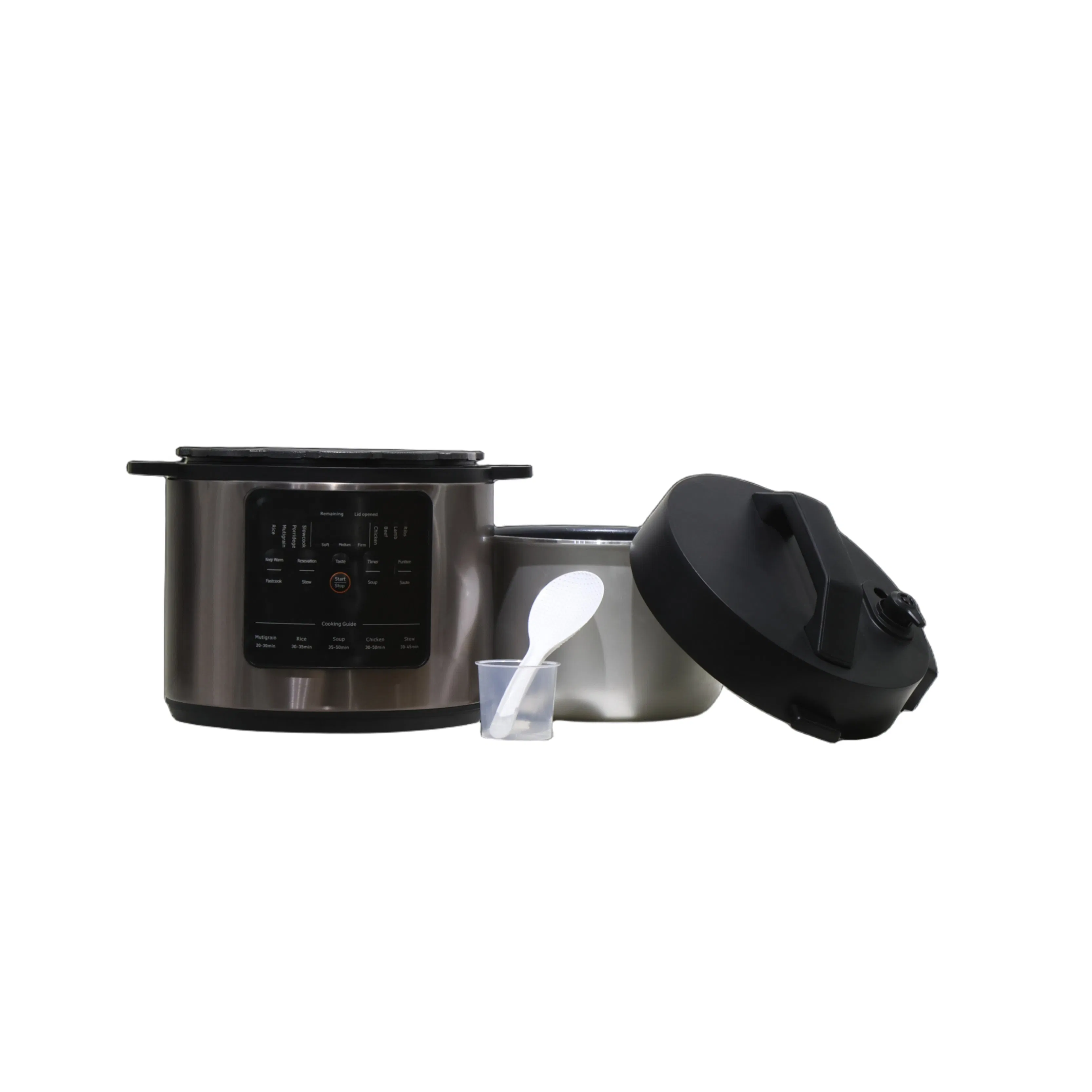 410 Stainless Steel Stainless Electric Pressure Cooker Saves 70% Cooking Time