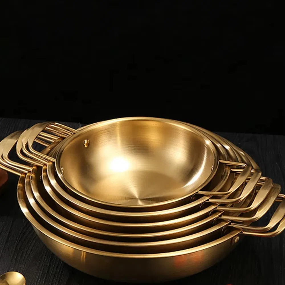 Factory Direct Stainless Steel Soup Stock Pot Induction and Gas Stove Compatible Kitchenware Normal Cooking Cookware