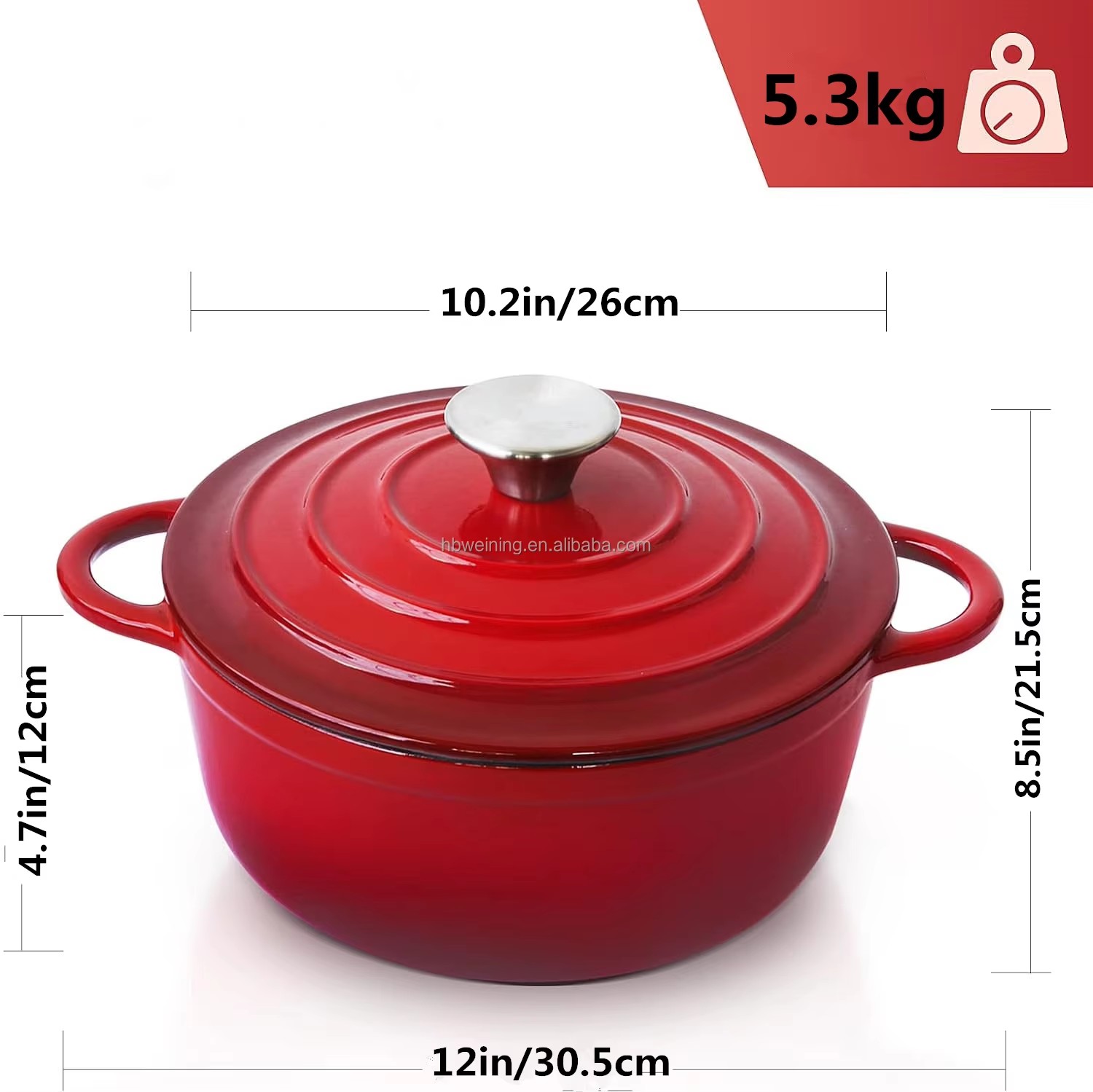 Cookware Set Cast Iron 5