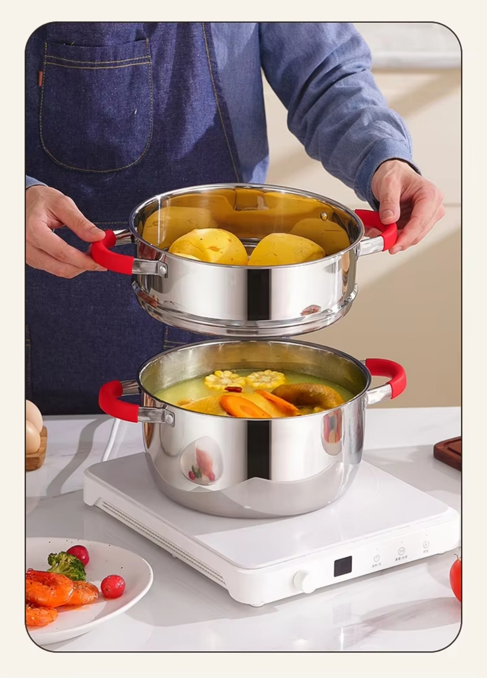 Stainless Steel Cookware Set Detail 8