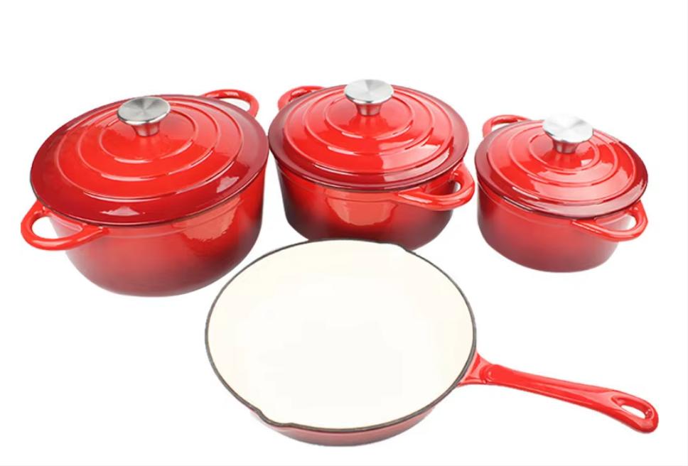 Cookware Set Cast Iron 2