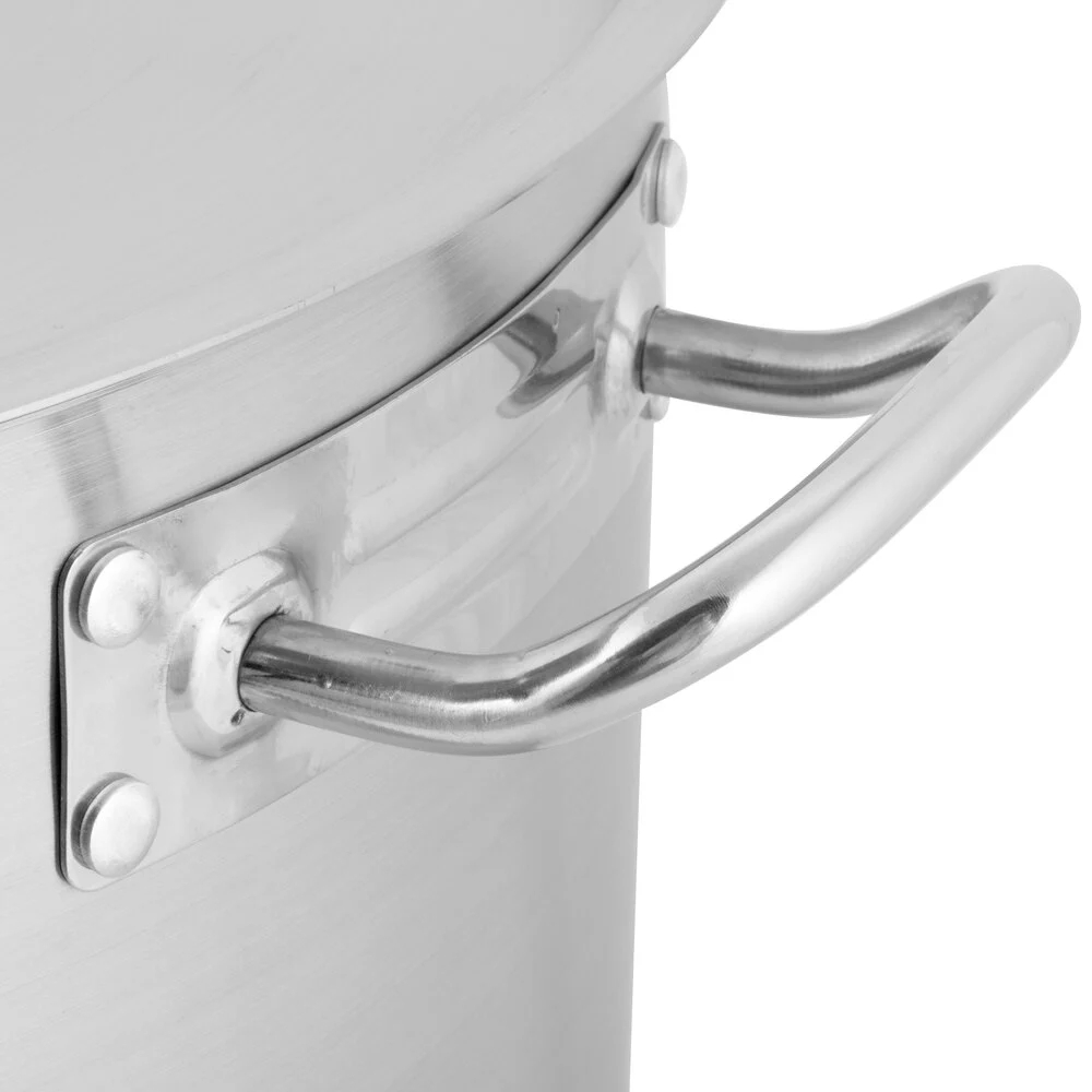 Factory Wholesale Stainless Steel 24/26/28/30cm Big Stockpot Commercial Kitchen Cooking Pots Cookware Stock Pots