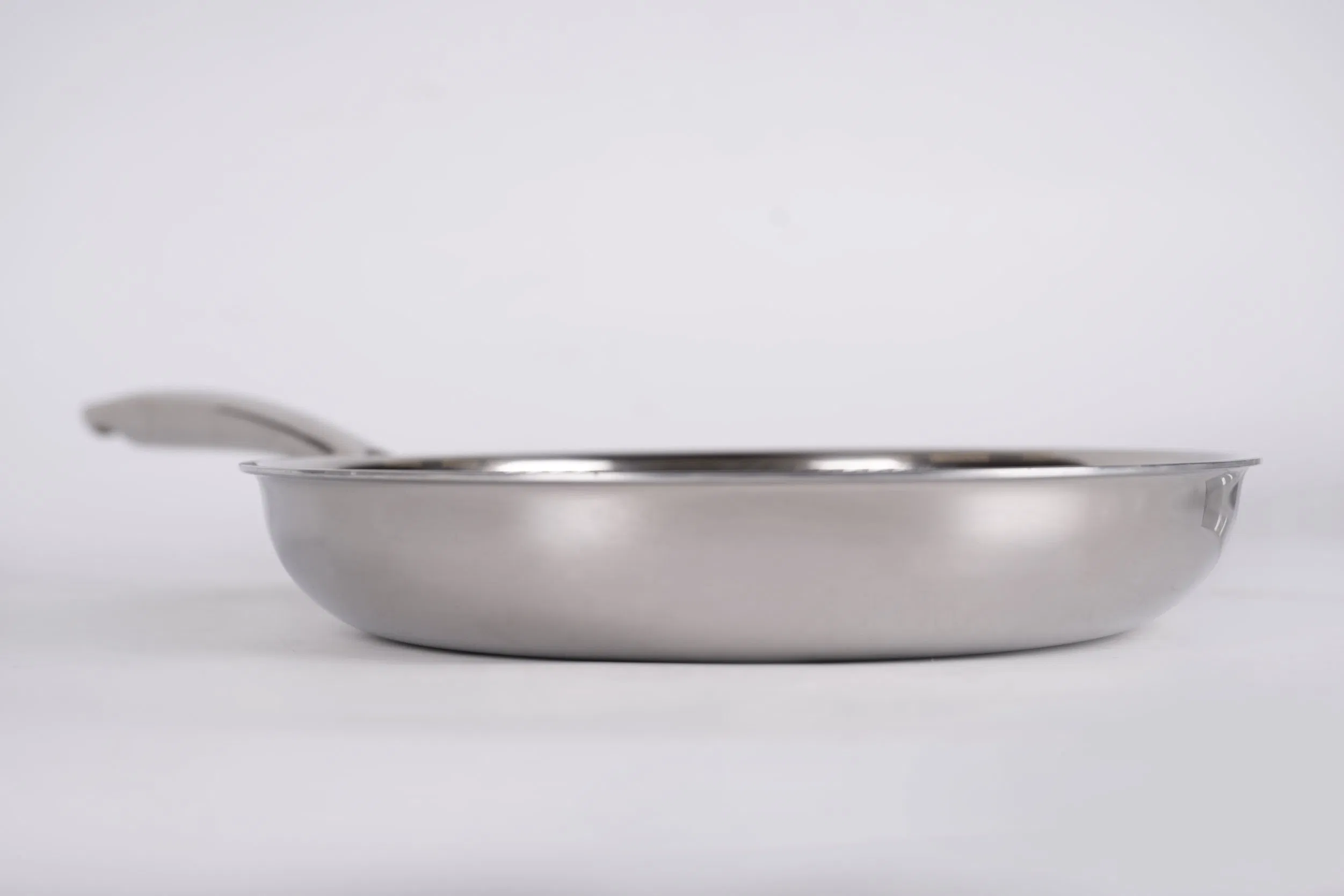 Best Seller Factory Wholesale Tri-Ply Non Stick Honeycomb Ceramic Coating Stainless Steel Cookware