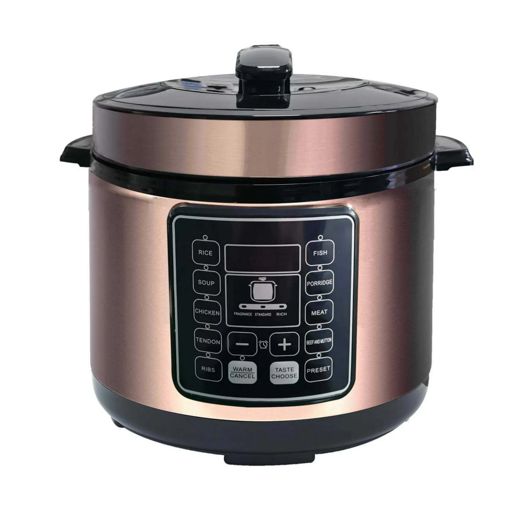 Smart Electric Pressure Cooker for Home Kitchen with Multiple Protection and Anti-Scald Body