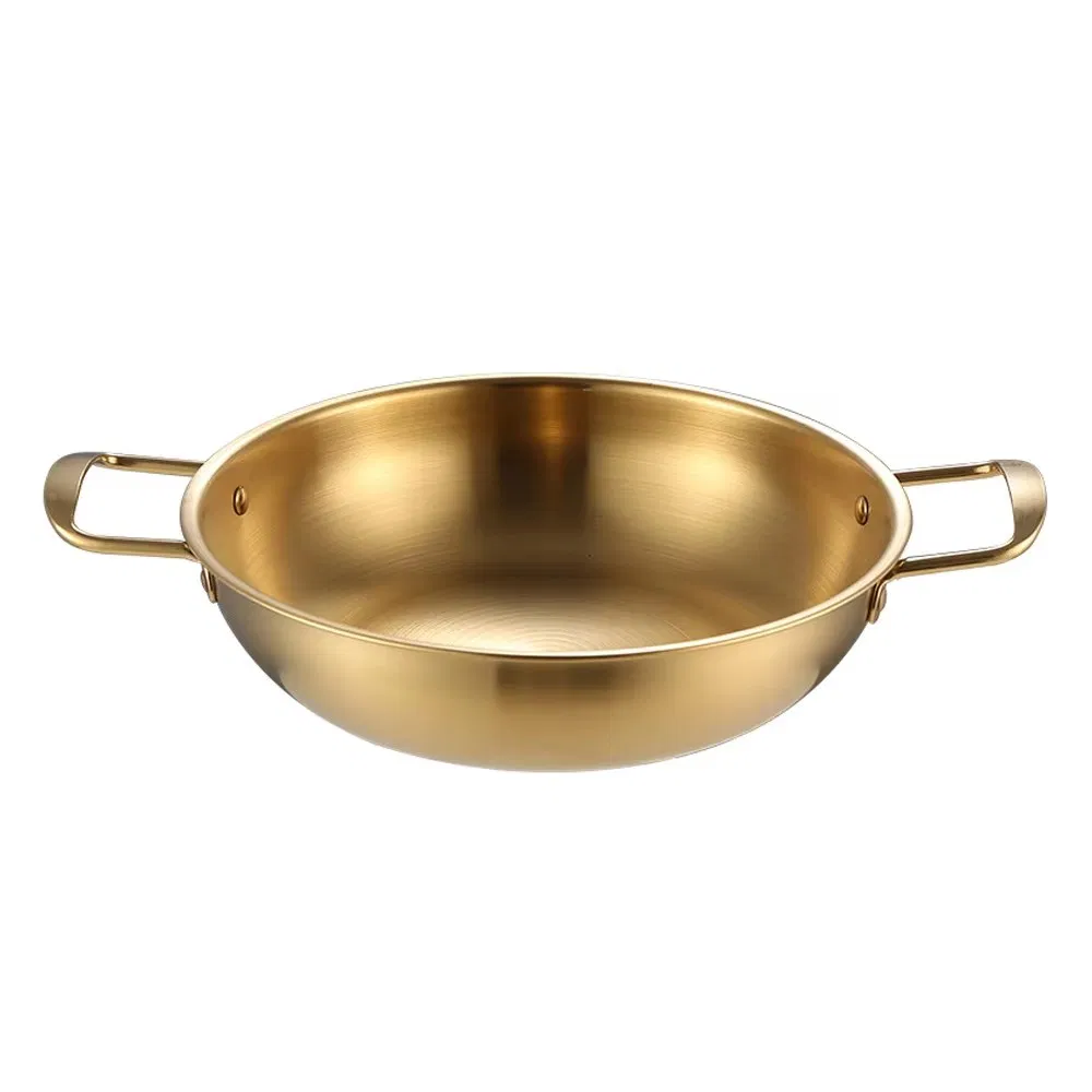 Factory Direct Stainless Steel Soup Stock Pot Induction and Gas Stove Compatible Kitchenware Normal Cooking Cookware