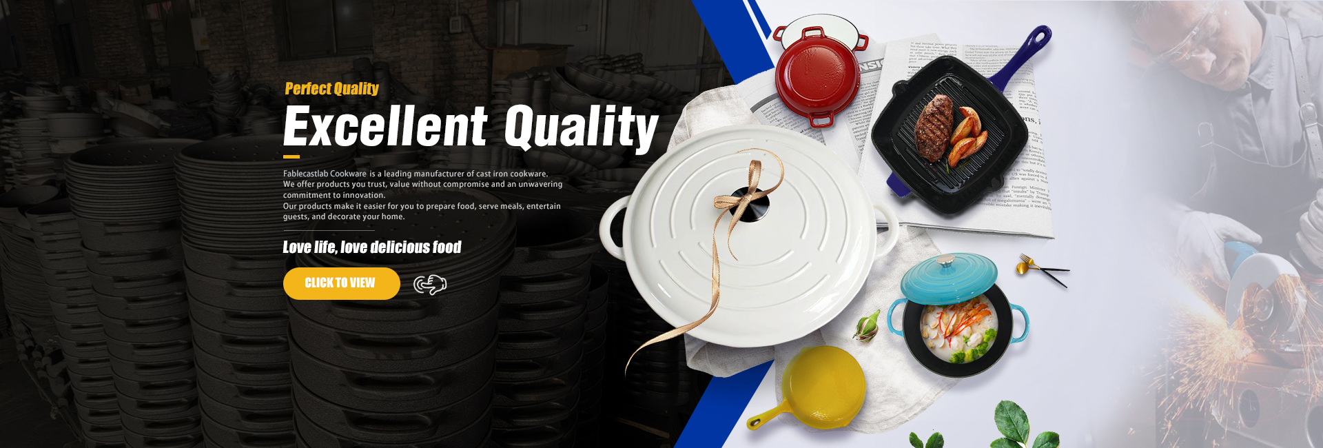 Cast Iron Cookware Closing Showcase