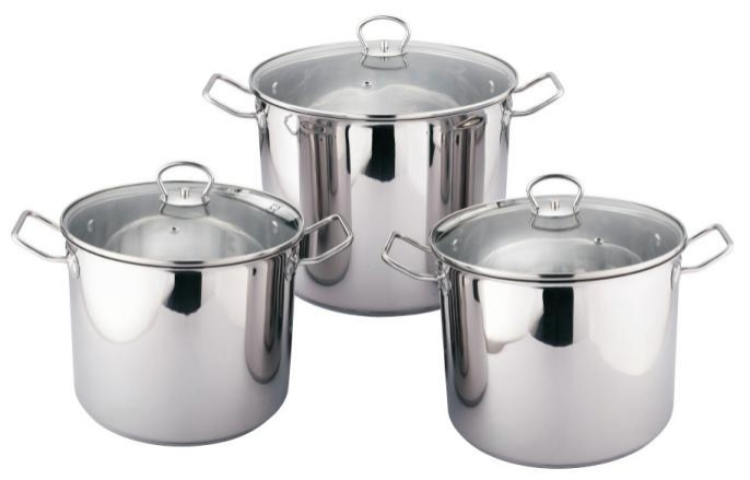 Premium Versatile Kitchen Cookware Large Capacity Casserole Stainless Steel Cooking Pot