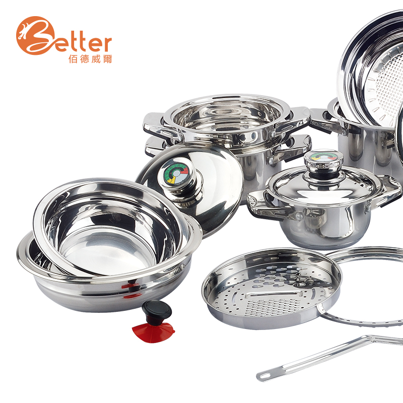 Premium Cookware Stainless Non Stick Cookware Set Kitchenware Cookware