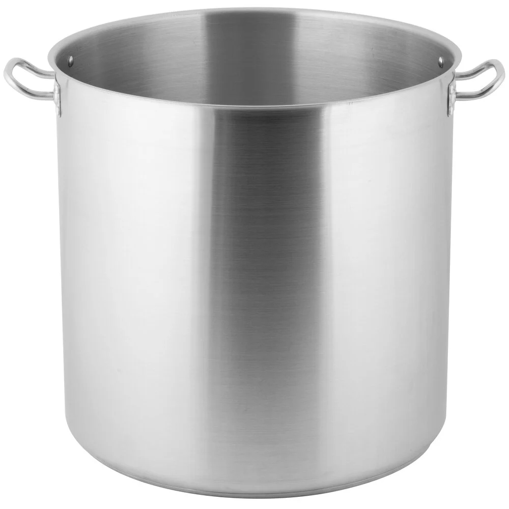 Factory Wholesale Stainless Steel 24/26/28/30cm Big Stockpot Commercial Kitchen Cooking Pots Cookware Stock Pots