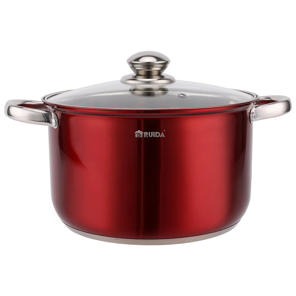 Good Quality Design Stainless Steel Cookware Casserole Pot with Lid