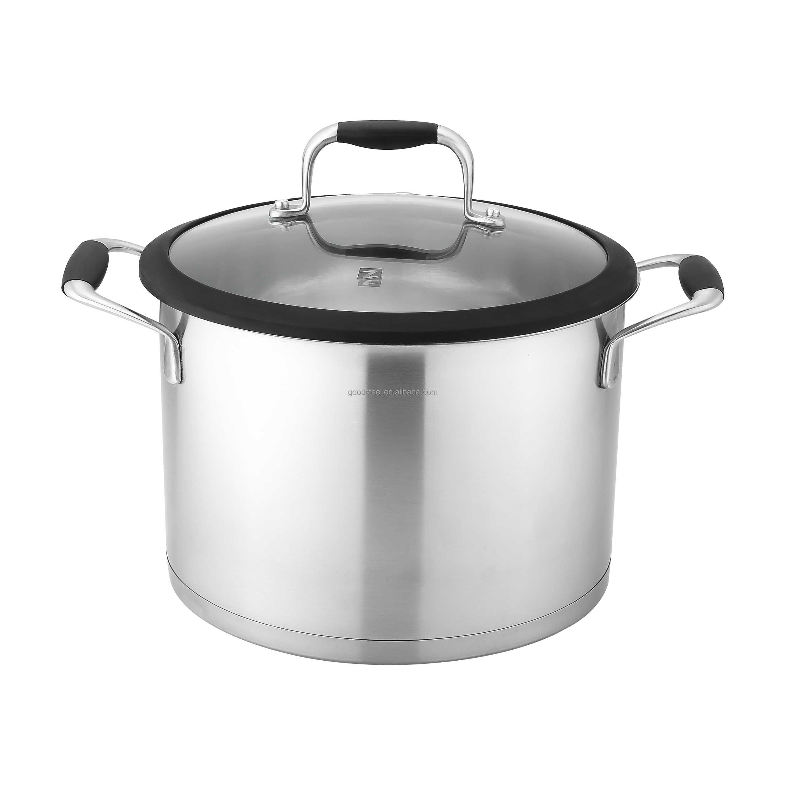 Luxury Kitchen 18/10 Food-Grade Stainless Steel Cookware Set Premium 304 Stainless Steel Pots and Pans with Induction Bottom